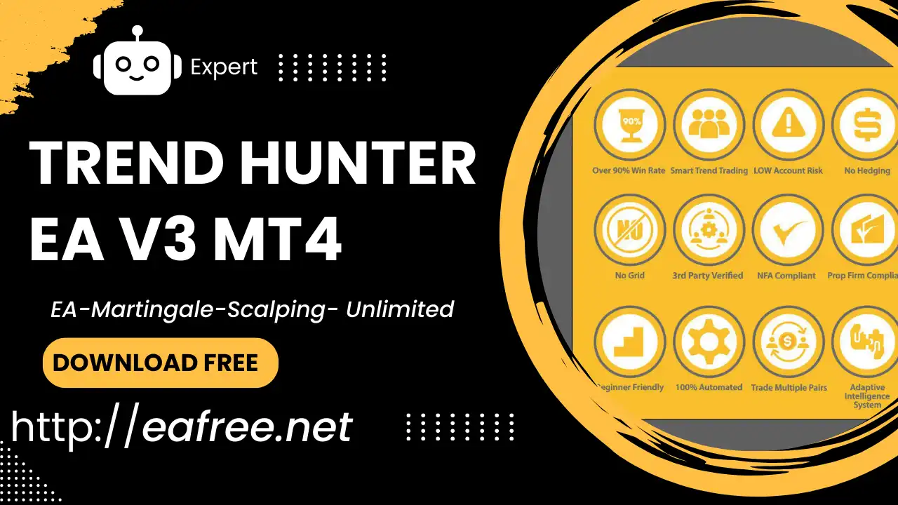 Trend Hunter EA V3 MT4 DOWNLOAD FREE - Trend Hunter EA