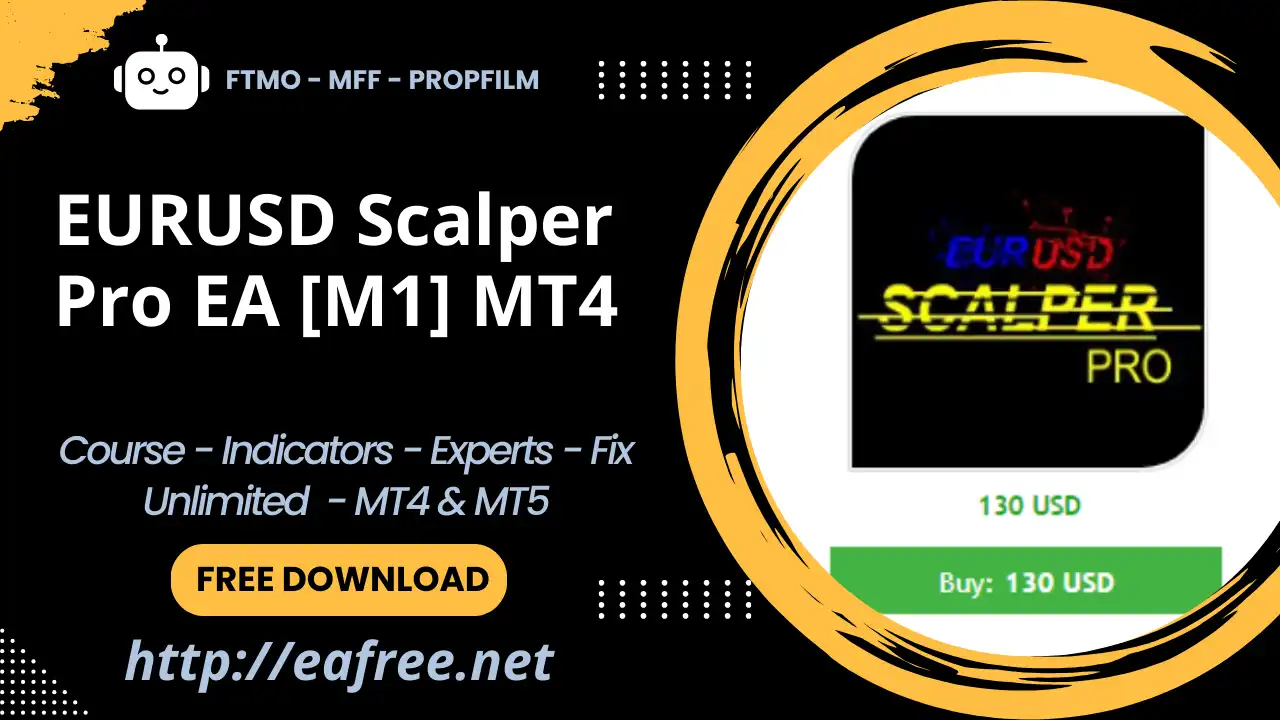 EURUSD Scalper Pro EA [M1] MT4 – Free Download -