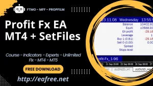 Profit Fx EA MT4 + SetFiles – Free Download