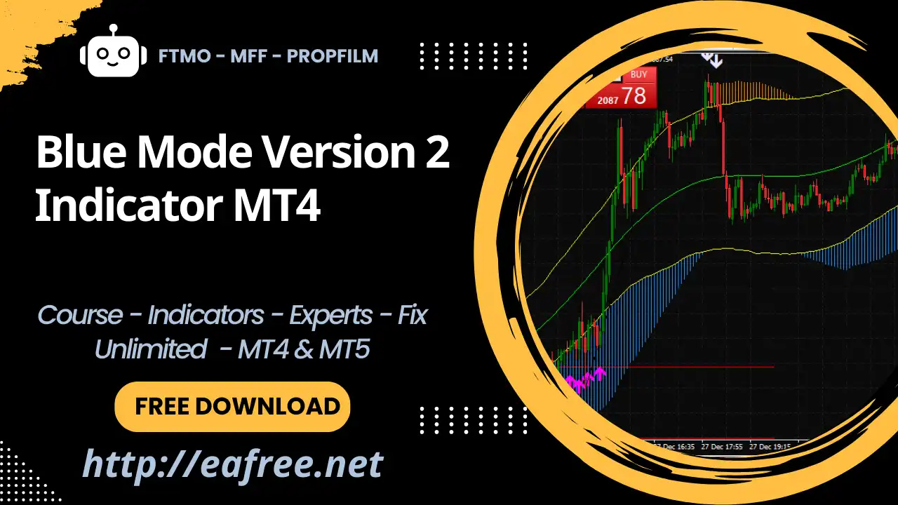 Blue Mode Version 2 Indicator MT4 – Free Download